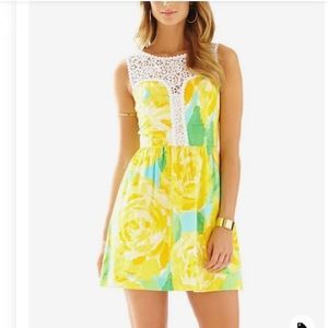 Lilly Pulitzer Yellow Dress